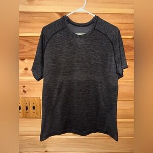 lululemon athletica Charcoal Short Sleeve Tee